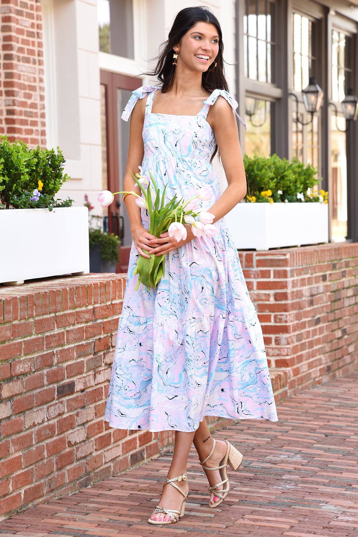 BUDDY LOVE ARLENE MAXI DRESS -SWIRL