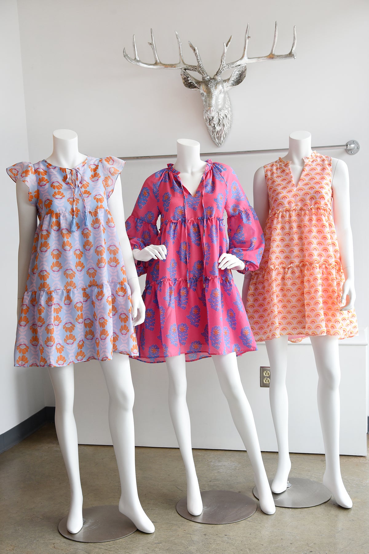 J MARIE VIOLET RUFFLE DRESS