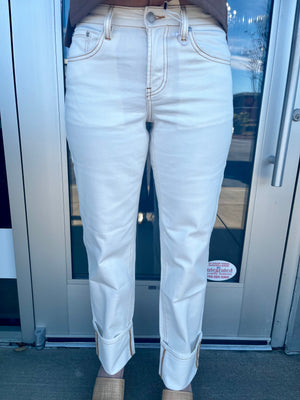 CREAM JEANS