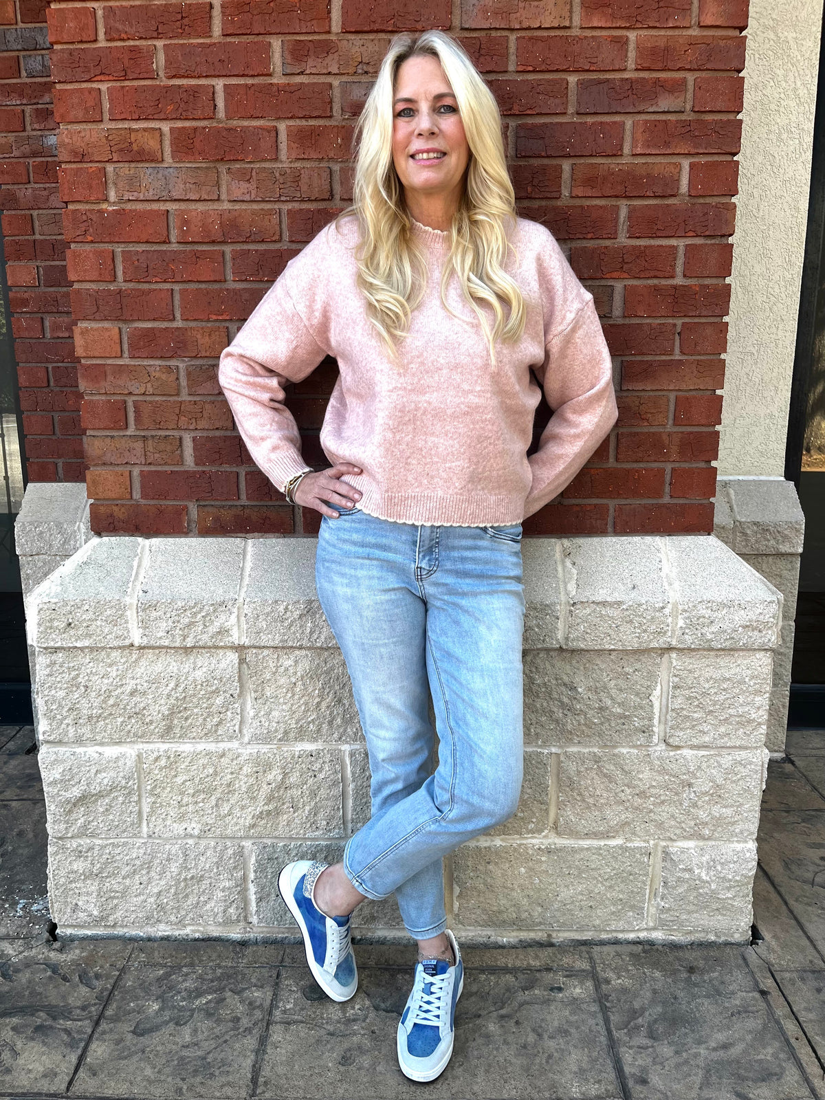 DUSTY PINK SWEATER