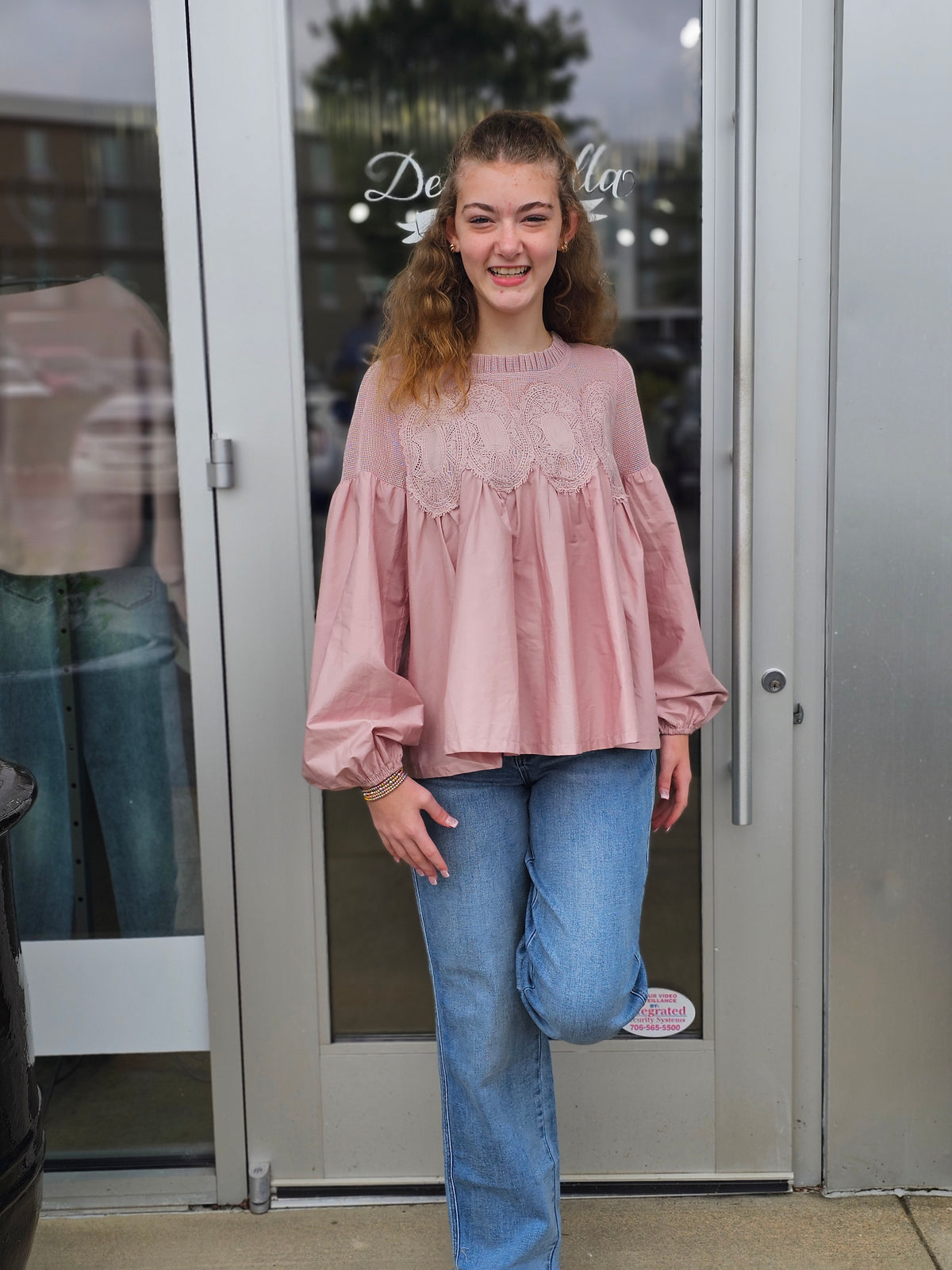 MAUVE DELIGHT BLOUSE