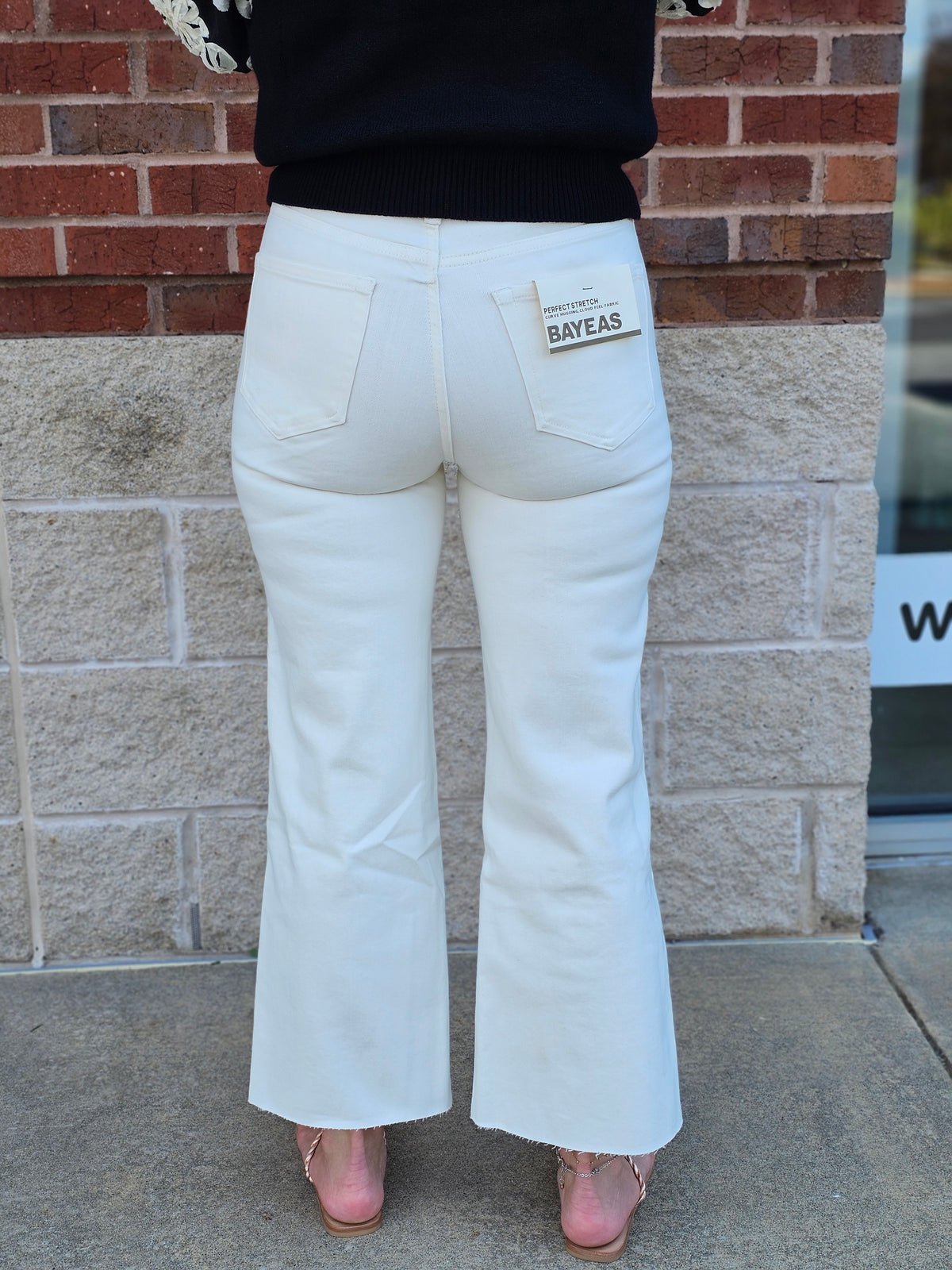 OFF WHITE DENIUM JEANS