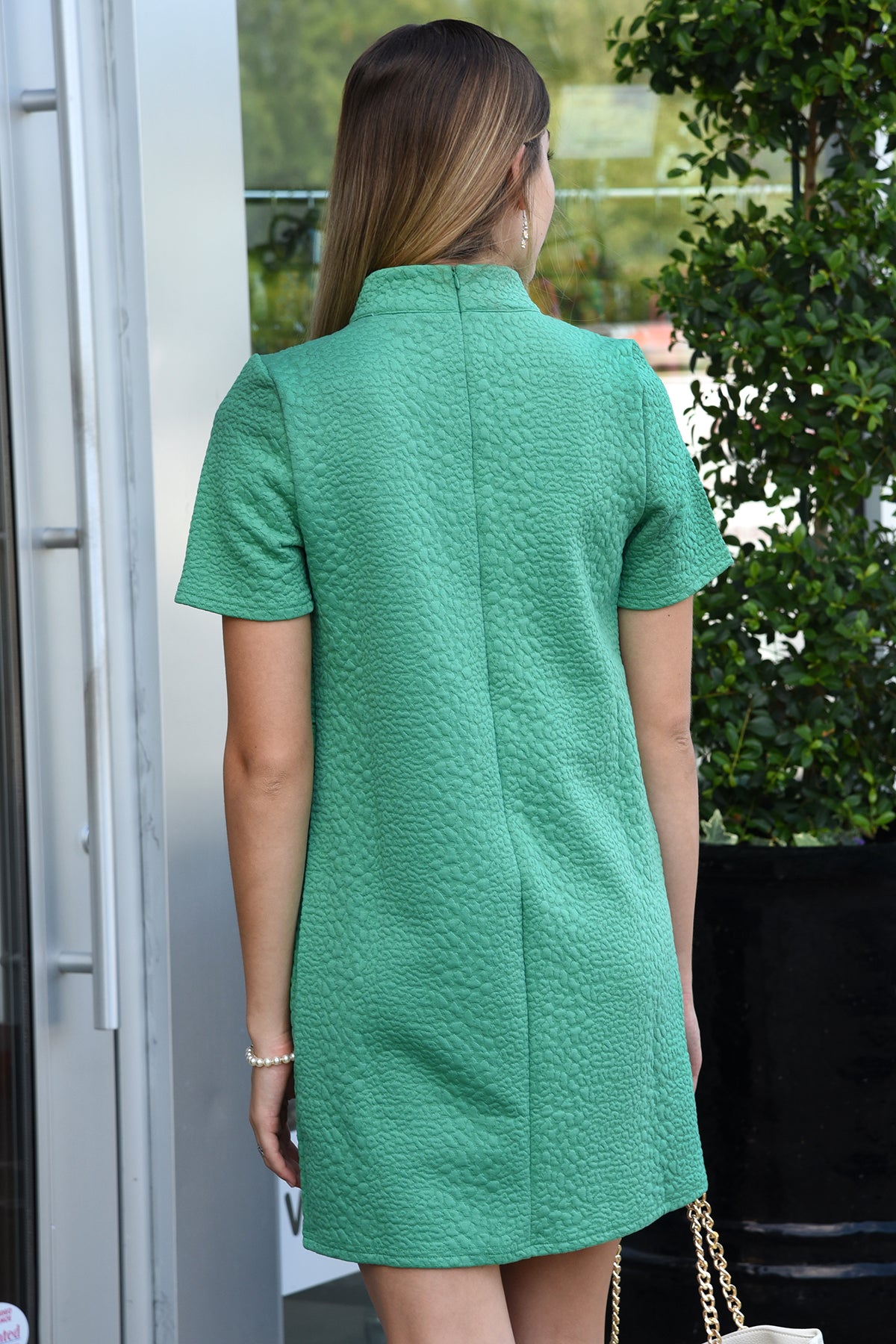 SHERRILL DRESS -GREEN