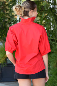 SLOAN TOP -RED