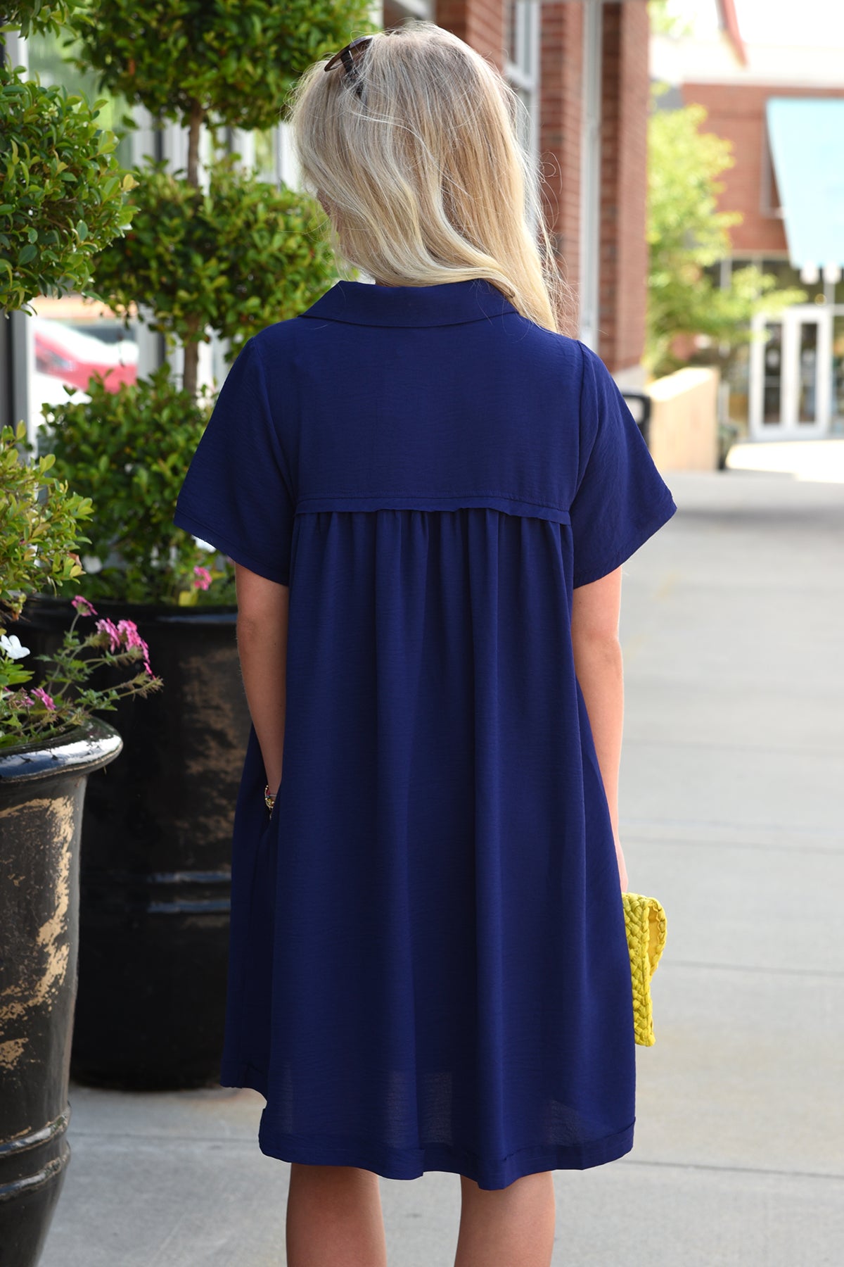 HEARTFELT WISHES DRESS -NAVY