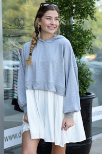 COZY DREAMS HOODIE DRESS