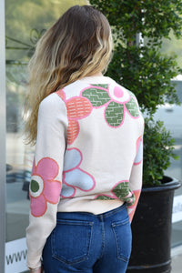 THML PENNYS PETALS SWEATER