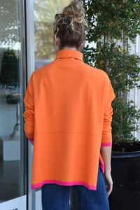 THML COLOR ME HAPPY PONCHO -ORANGE