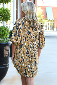 AMELIA DRESS -TIGER TAIL