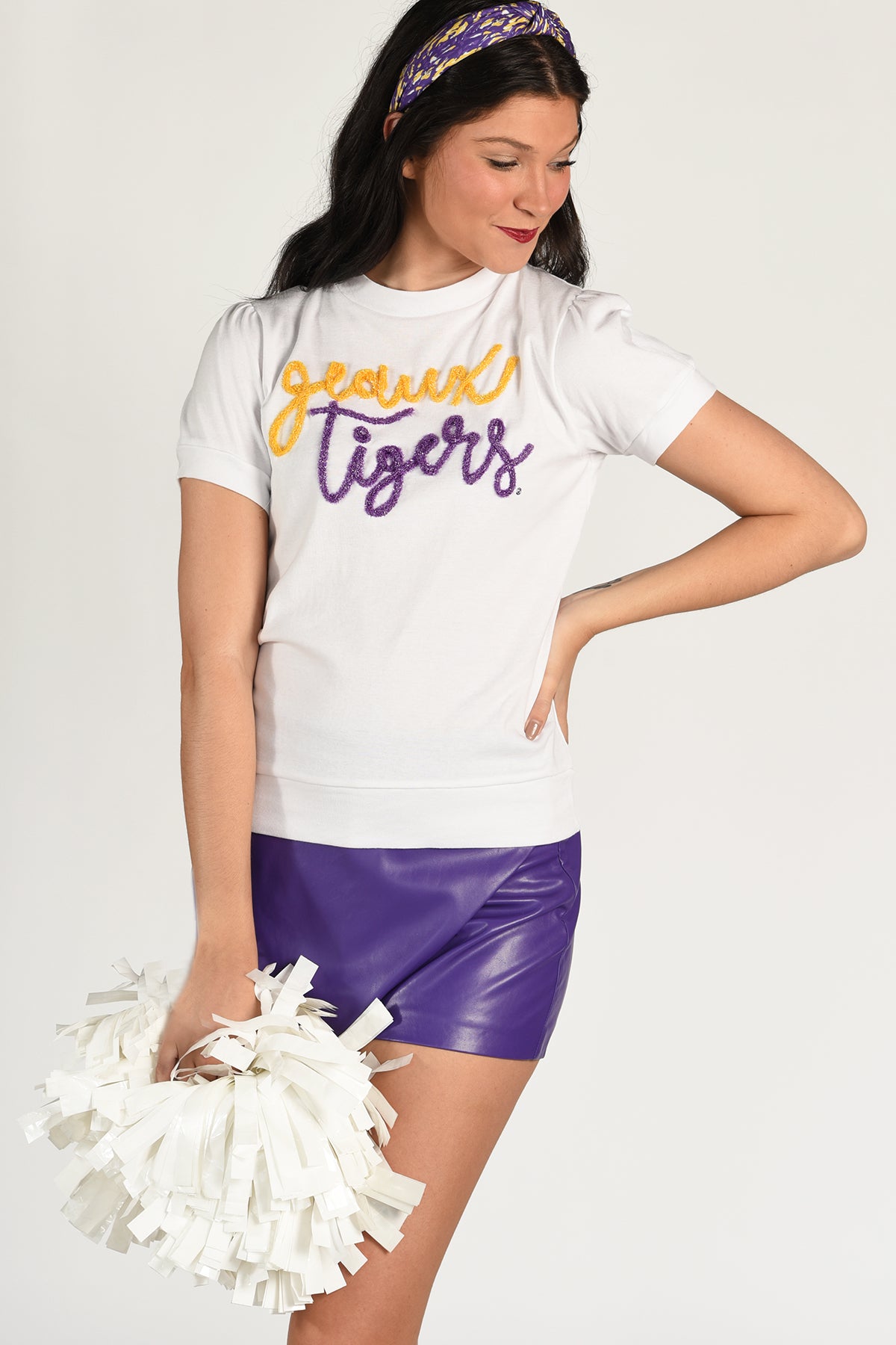 GEAUX TIGERS SCRIPT TOP