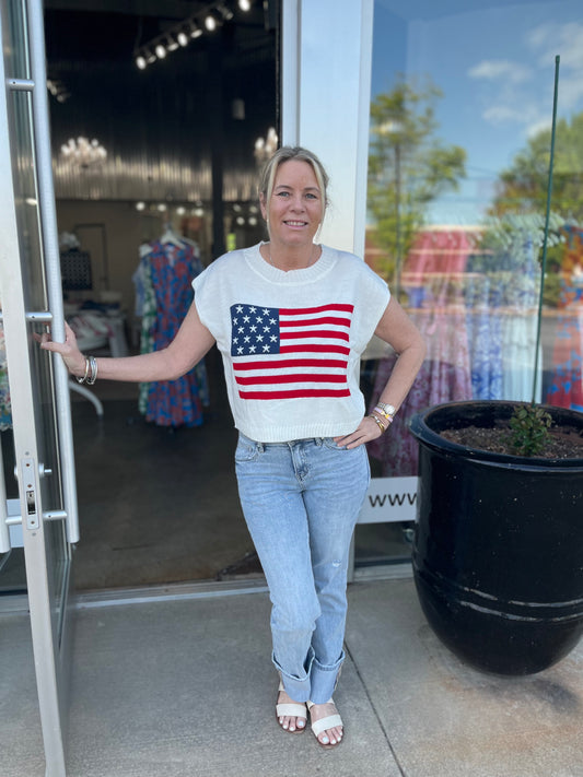 4th of July sweater