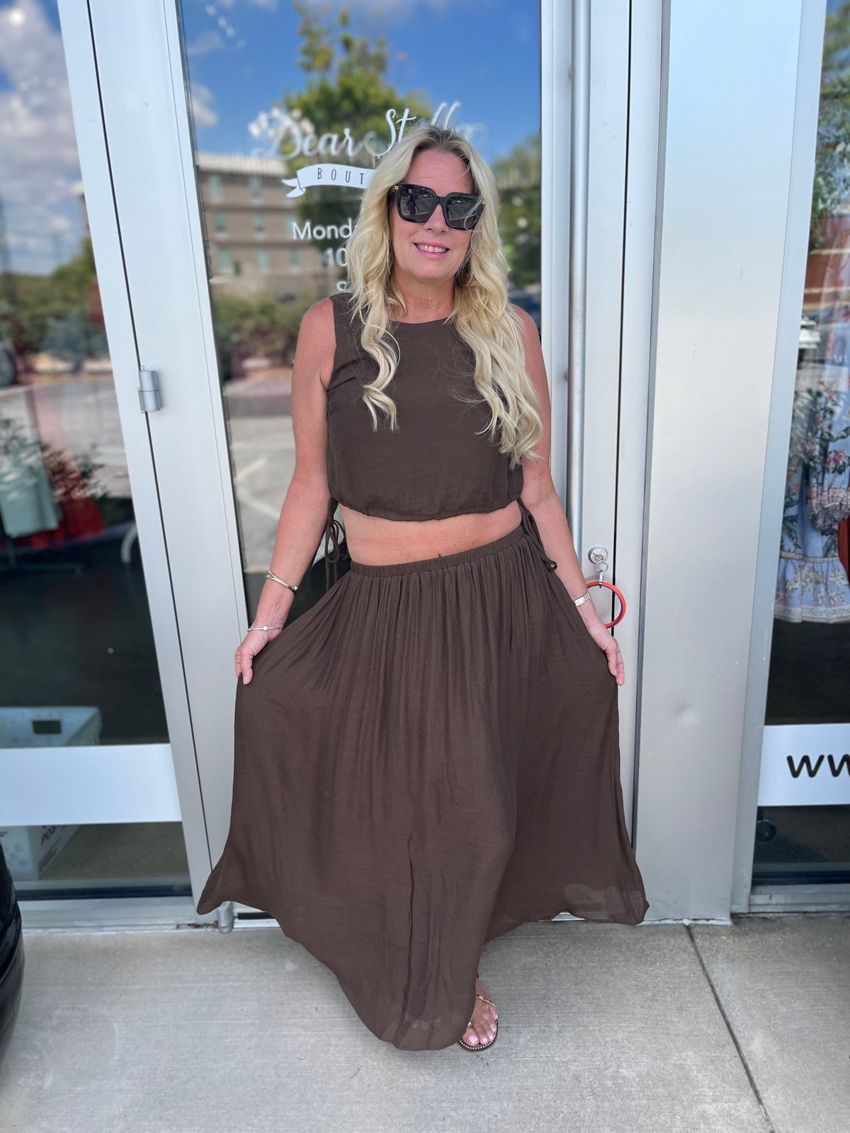 Nut Brown Top