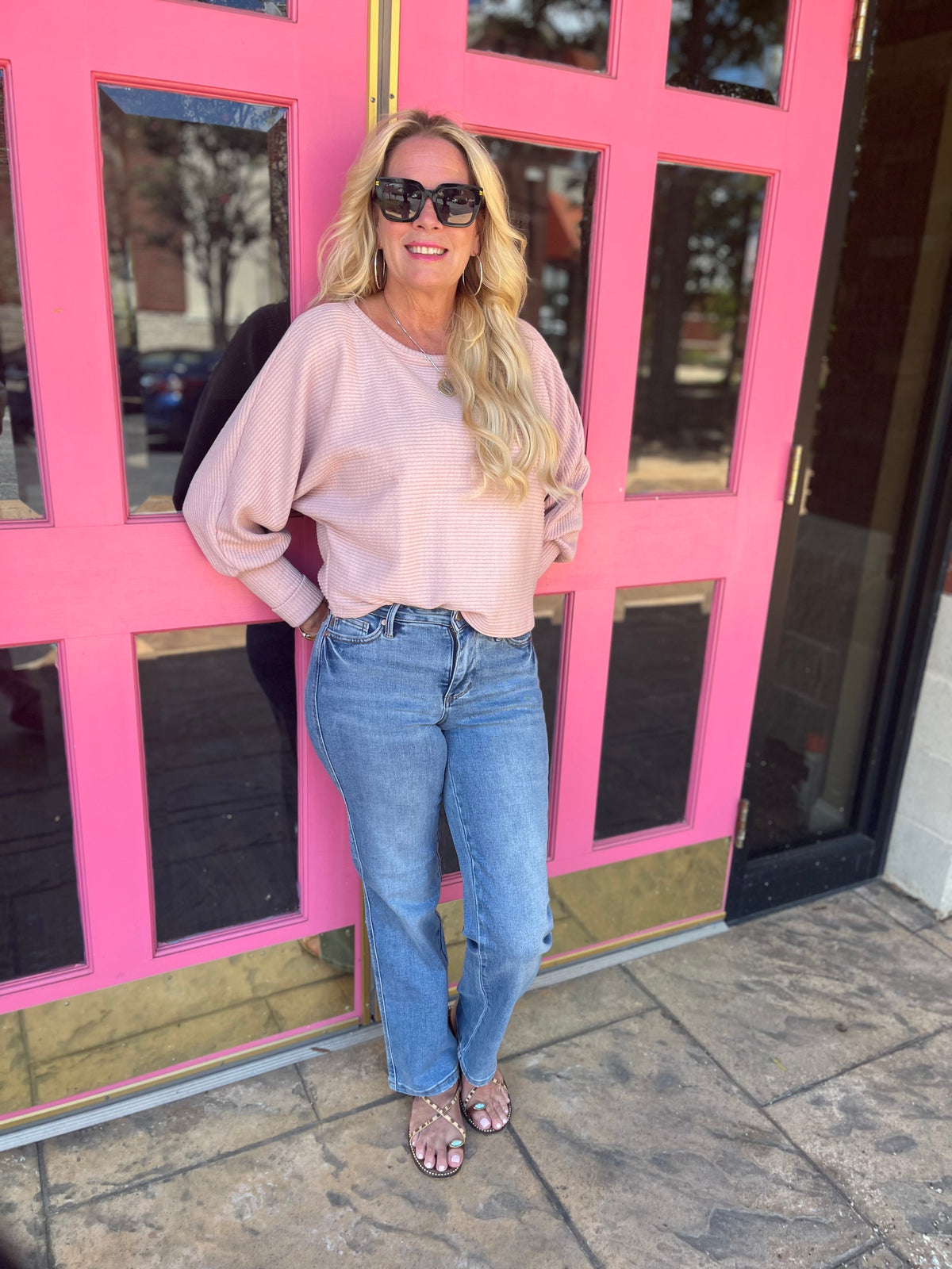 Pink River Sweater