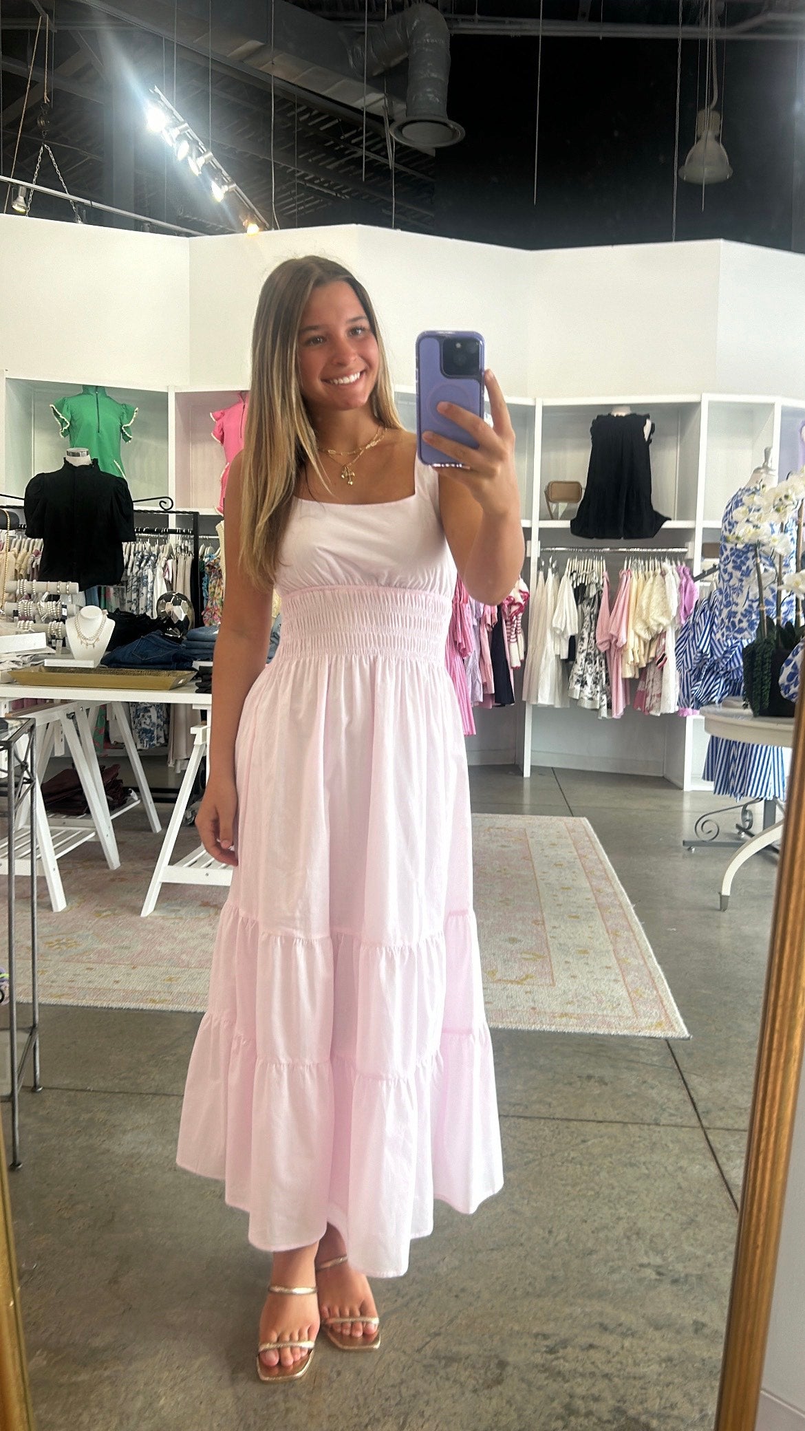 Pamela Pink Dress