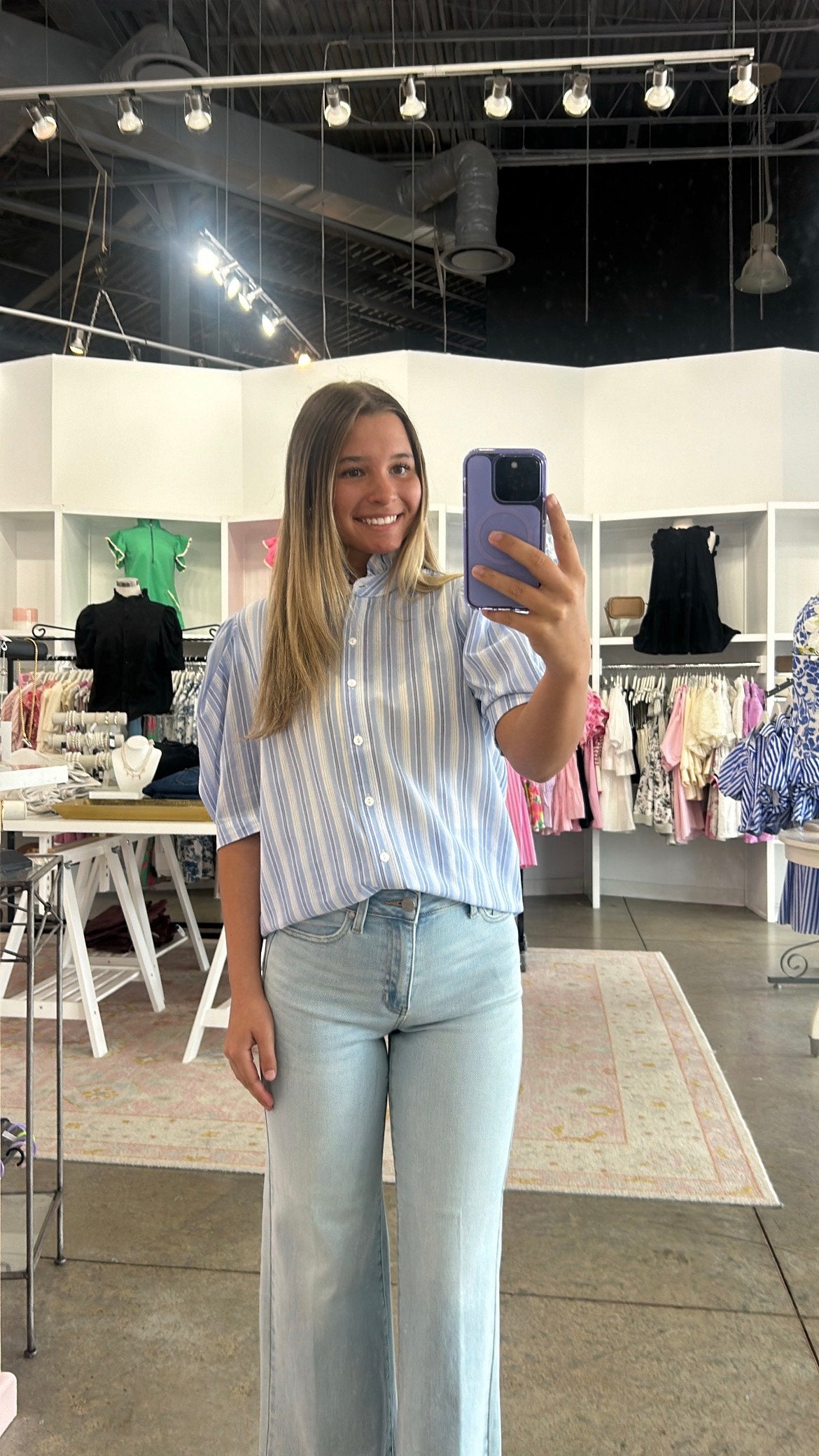Ivy Jane Blue Top