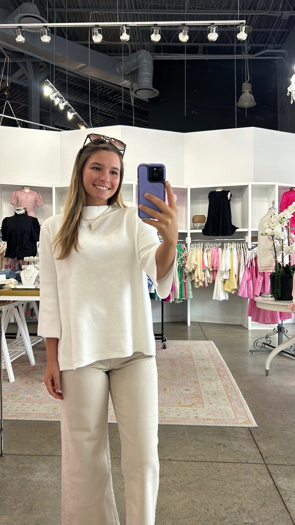 Estella Top-White