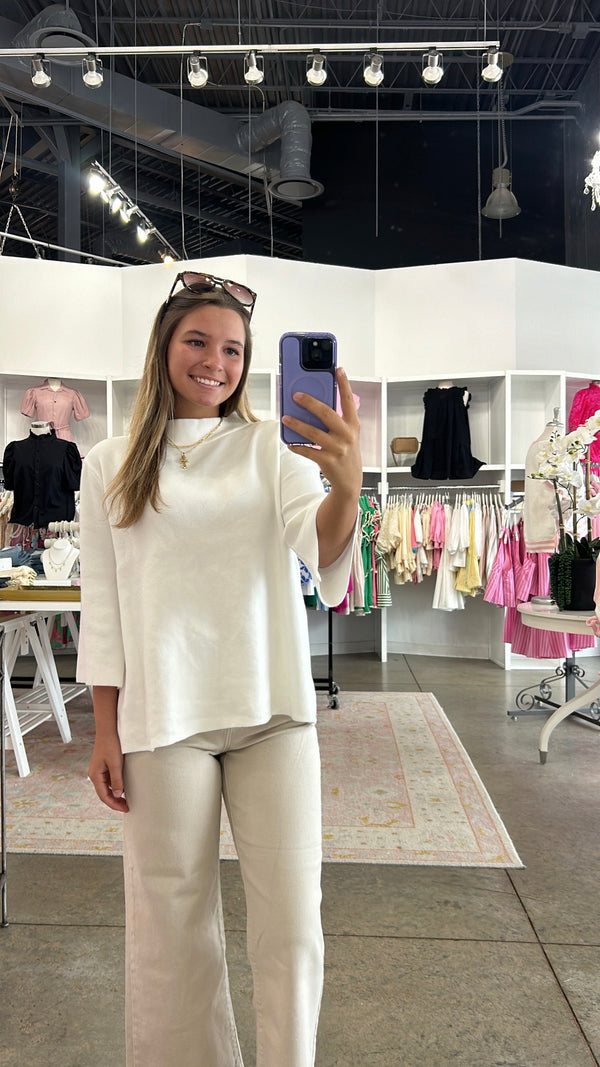 Estella Top-White