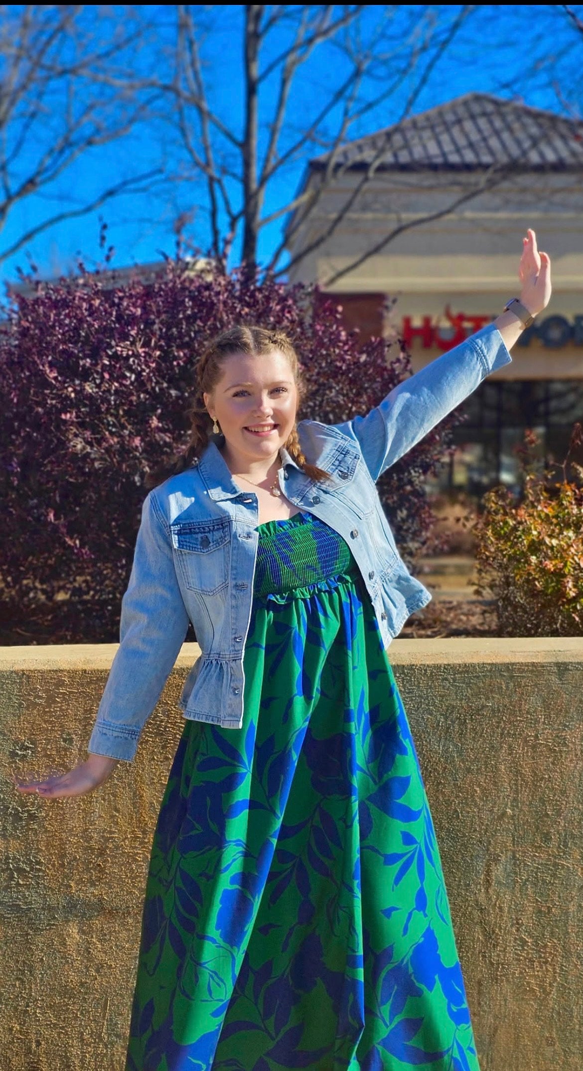 FRONT OVERSIZED DENIM - Dear Stella Boutique