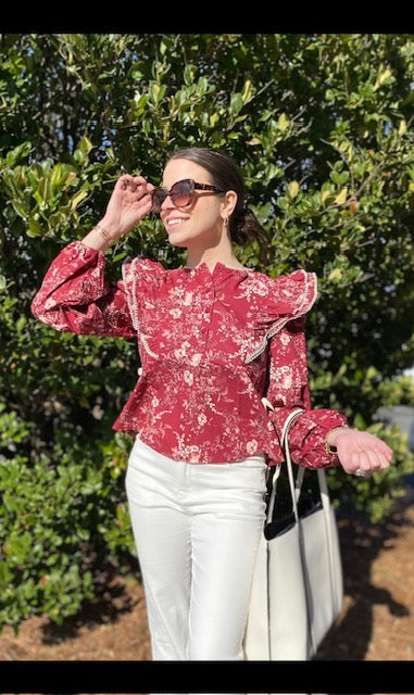 Bashful Bloom Blouse