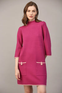 PINK SWEATER DRESS