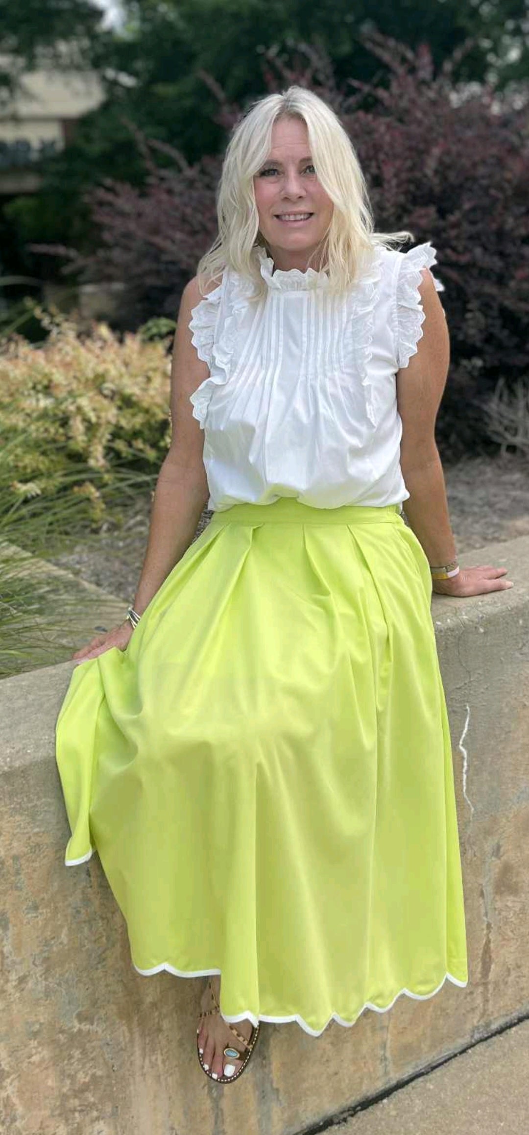 Key-Lime Skirt