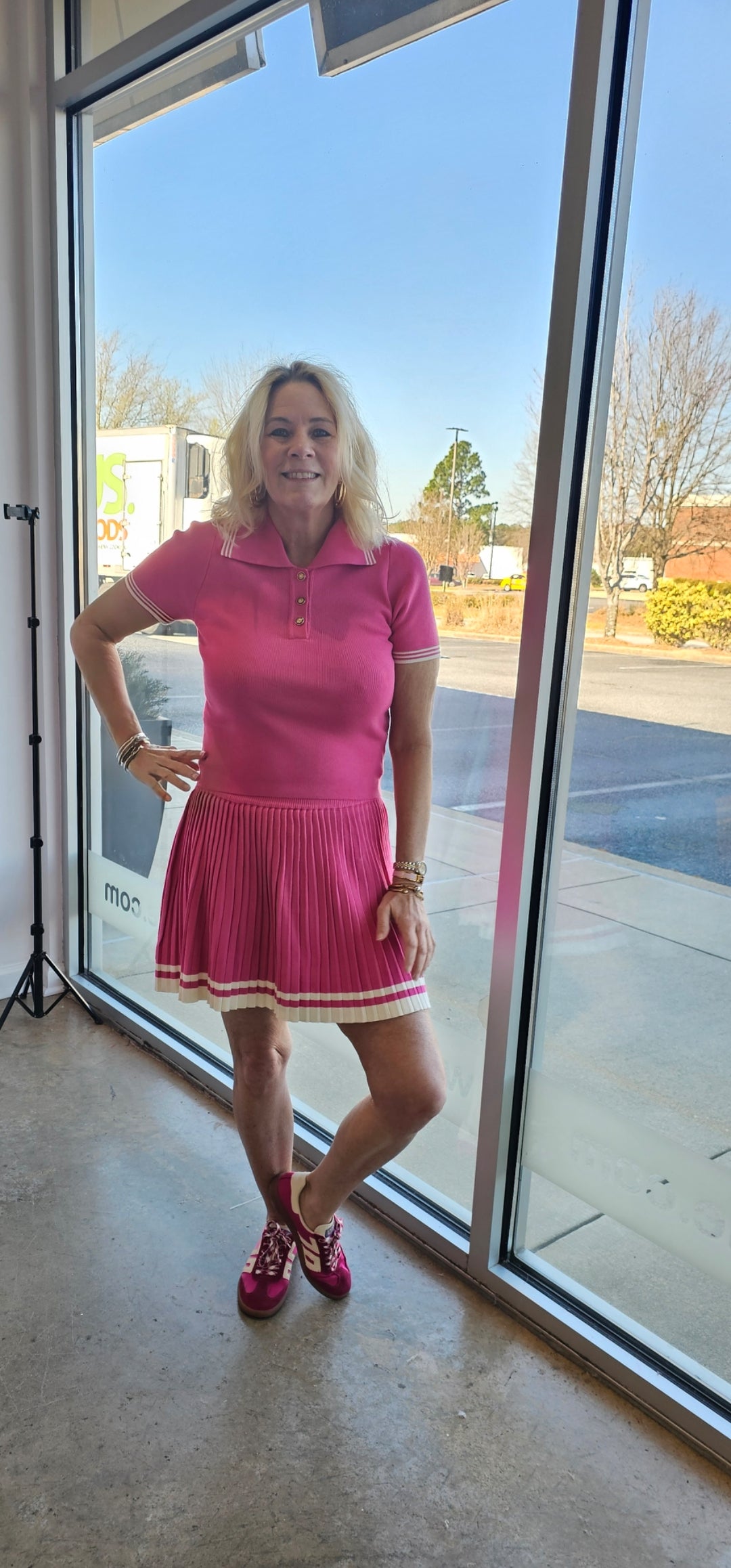 Pink Tennis Skirt