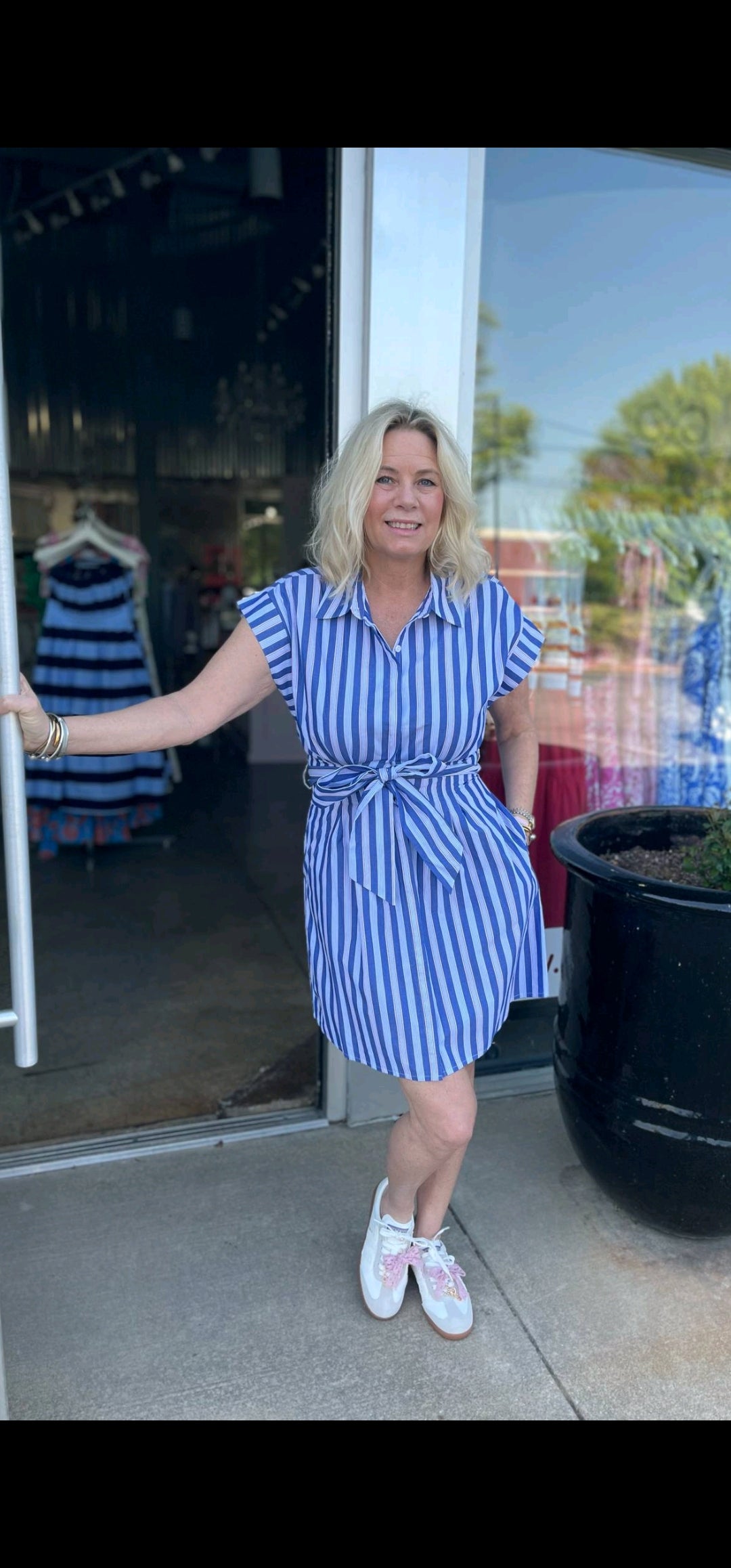 Blue Walk About Dress