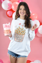 FRIES BEFORE GUYS GRAPHIC SWEATSHIRT