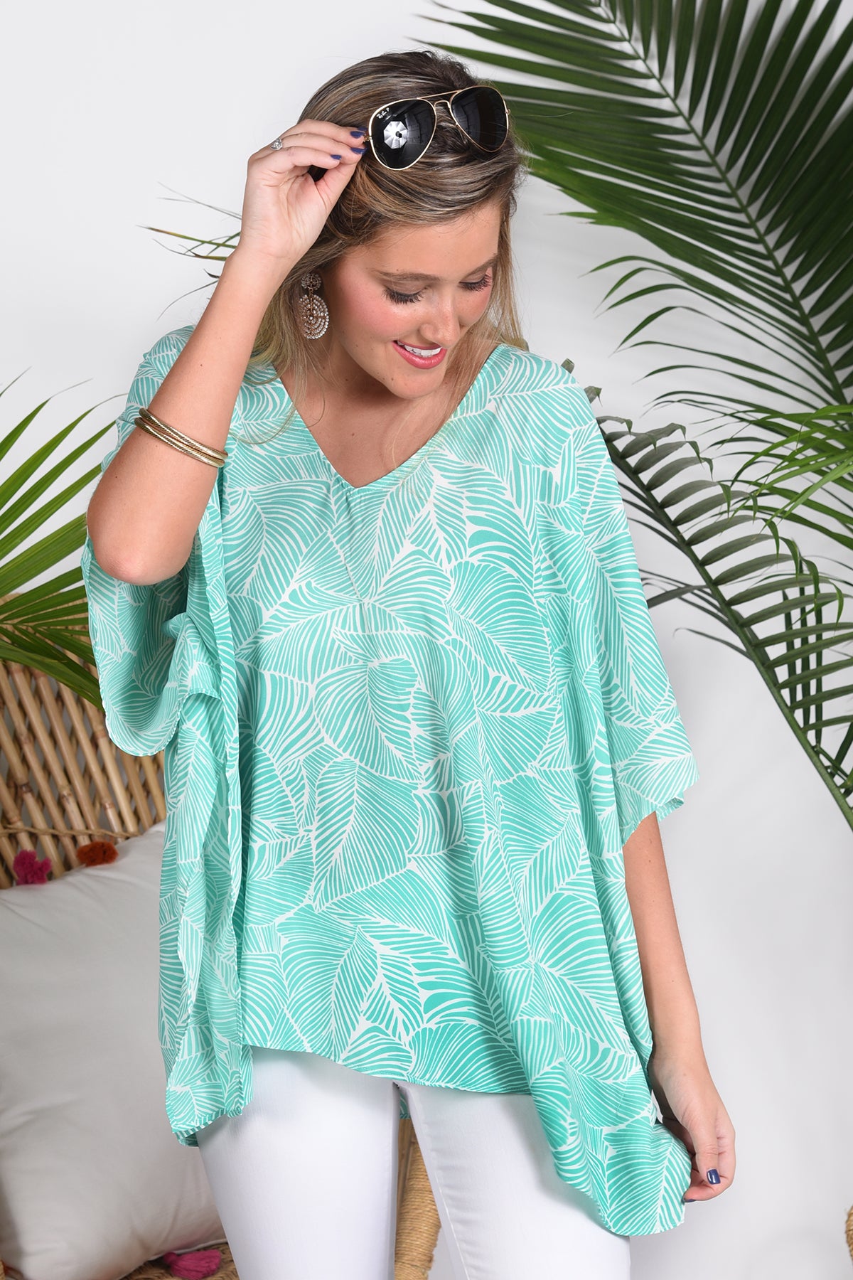 WE'RE MINT TO BE TOGETHER TOP - Dear Stella Boutique