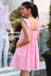 PROVEN HAPPINESS DRESS -PINK