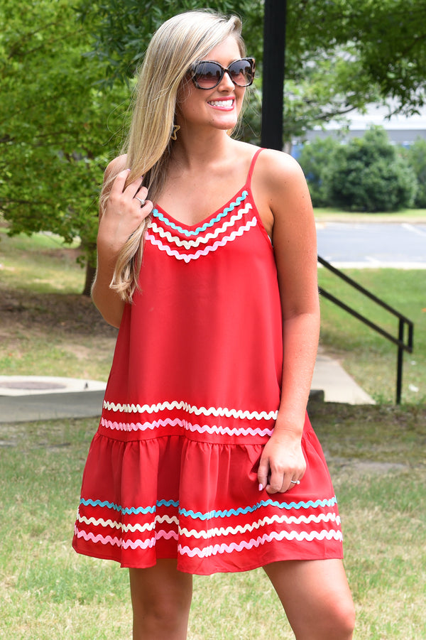 YOU'RE A FIRECRACKER DRESS - Dear Stella Boutique