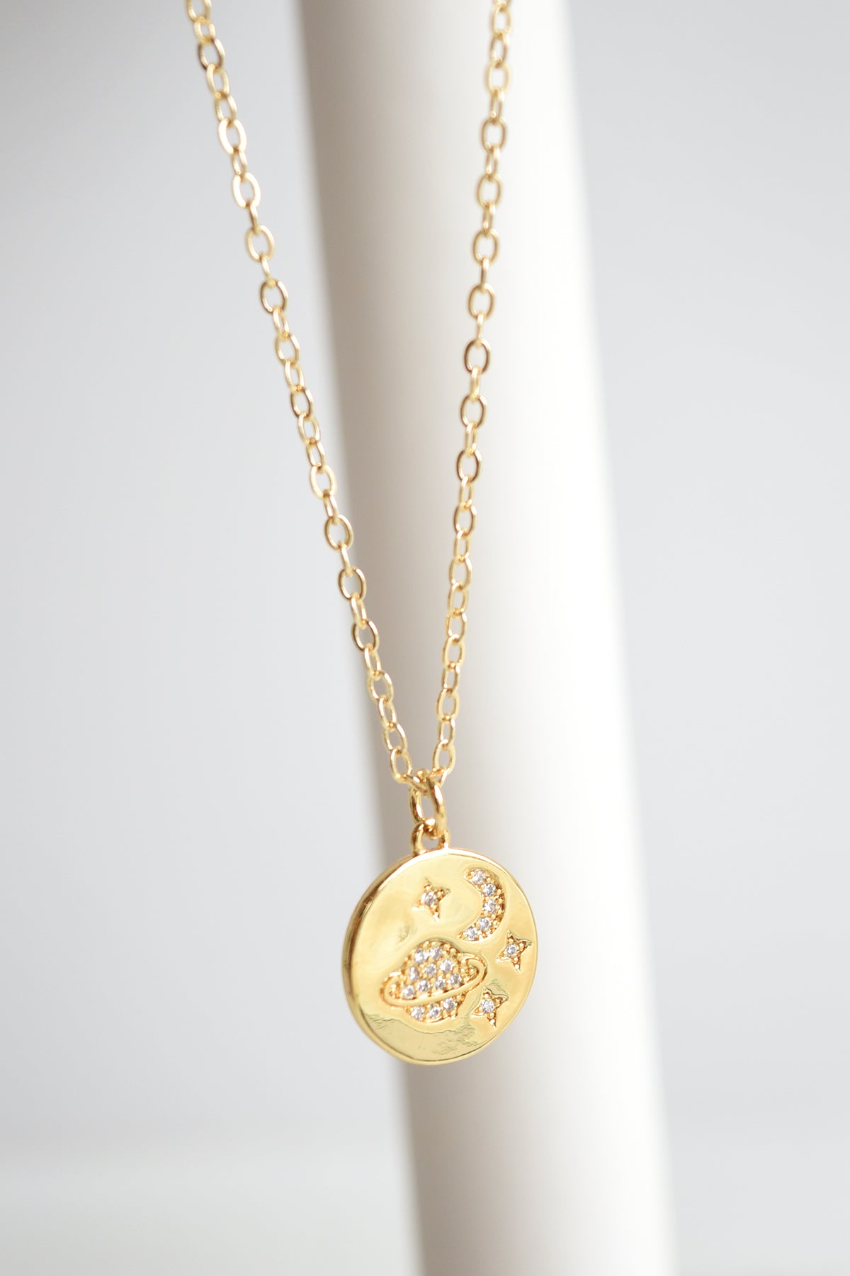SPACE COIN NECKLACE