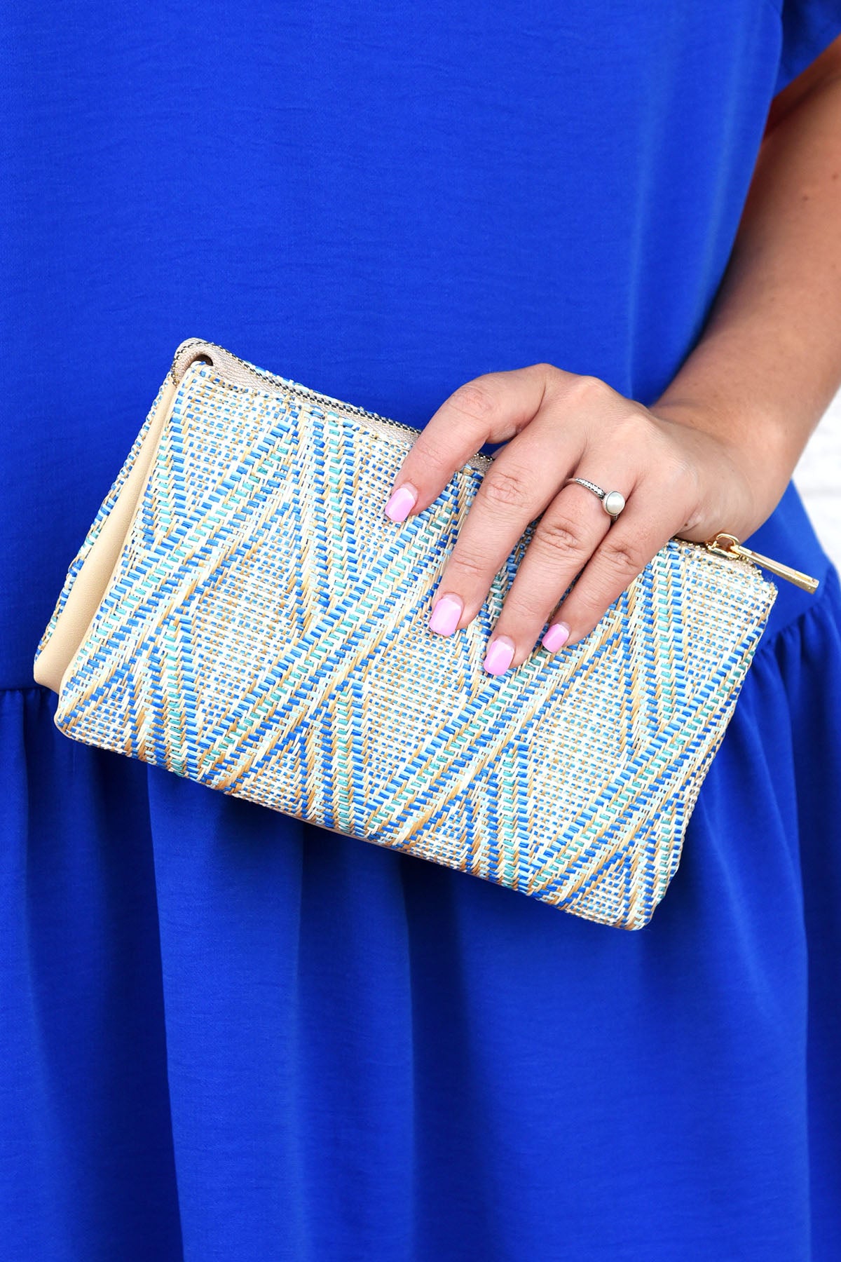 LIZ CROSSBODY -BLUE - Dear Stella Boutique
