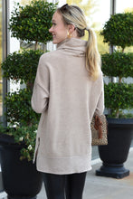 HOOKED ON YOU TUNIC -TAUPE