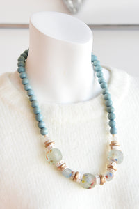 THE REESE NECKLACE -BLUE