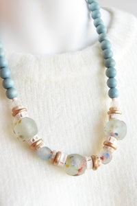 THE REESE NECKLACE -BLUE