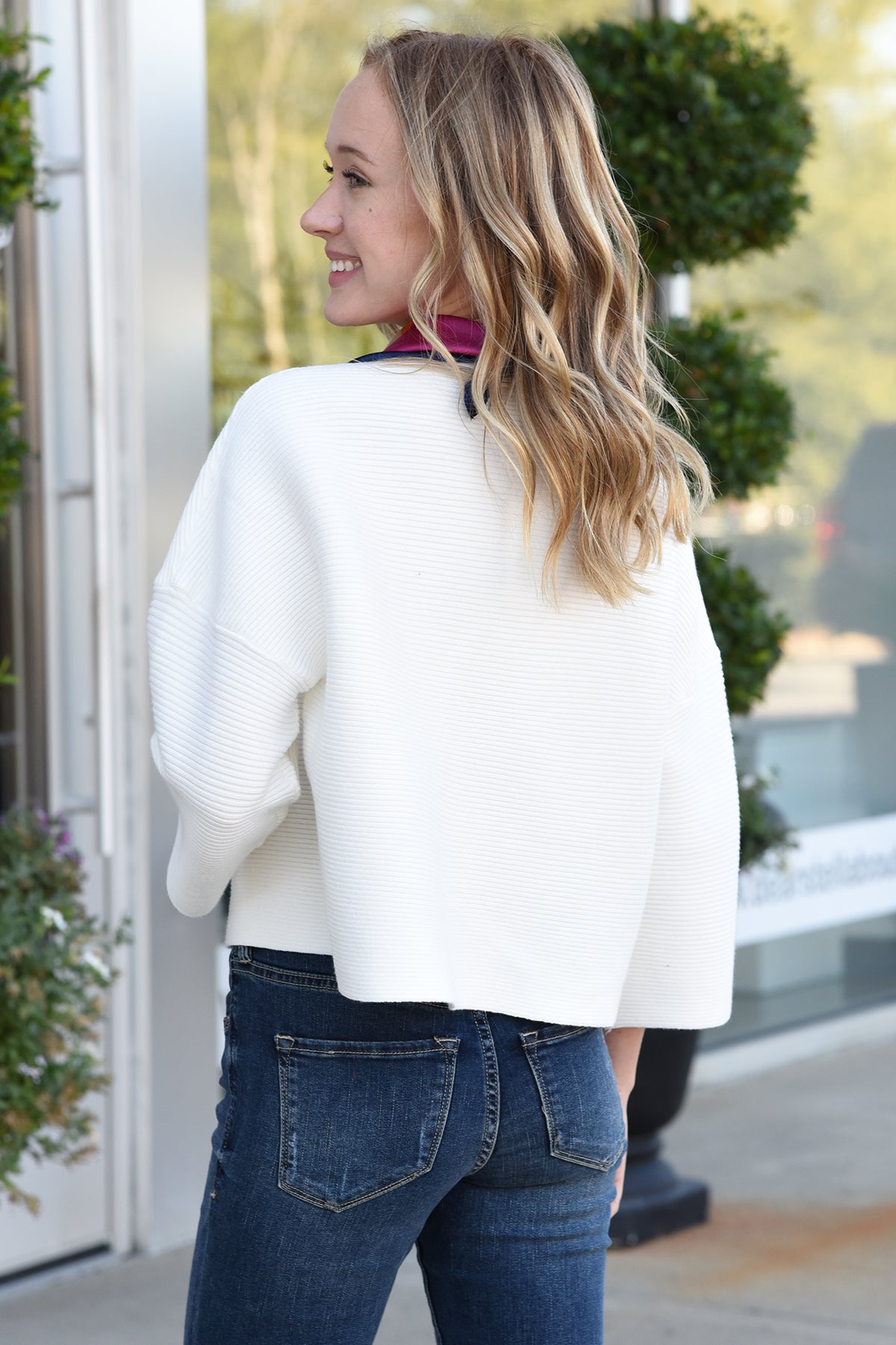 CALL ME CLASSIC SWEATER -IVORY