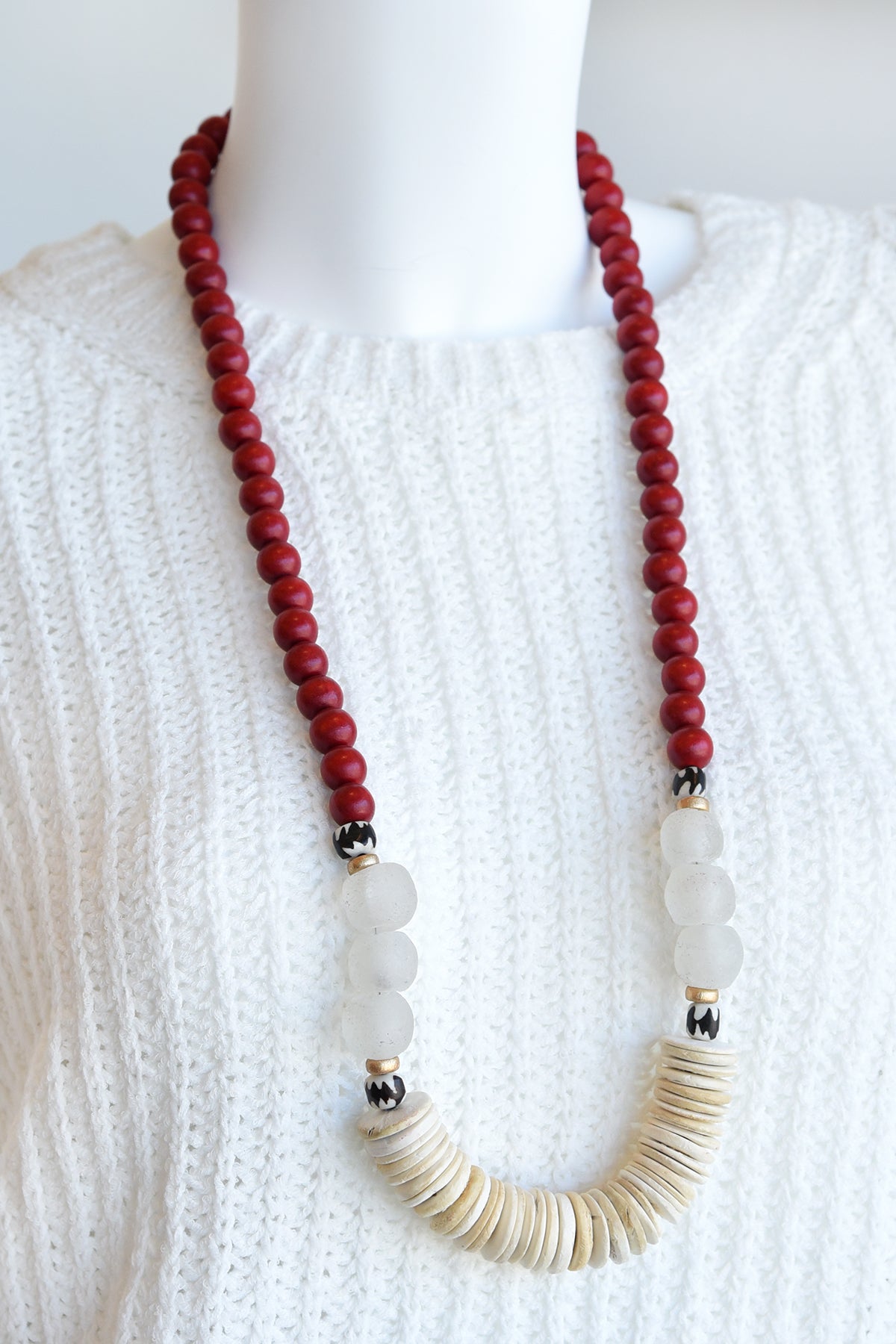 THE EMILY NECKLACE -RED
