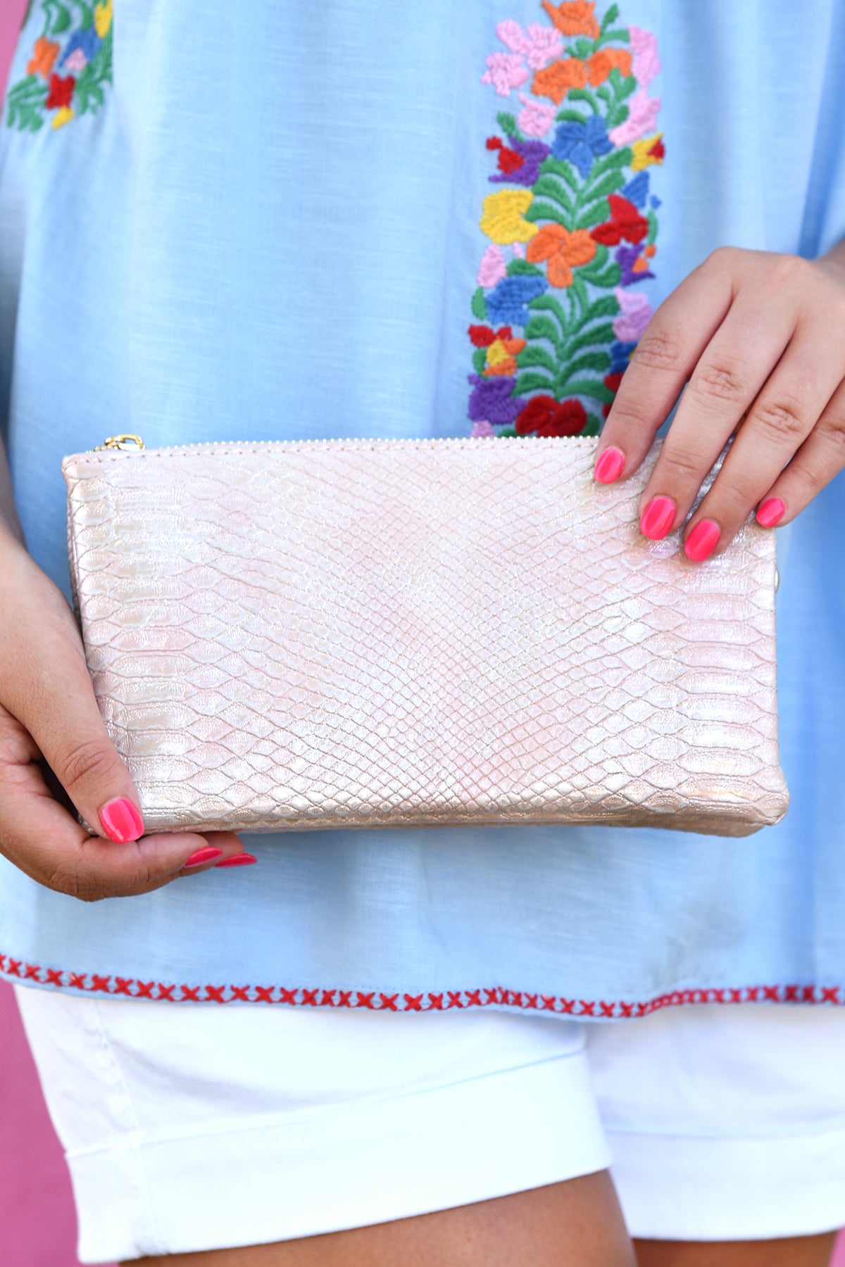 LIZ CROSSBODY - PINK - Dear Stella Boutique