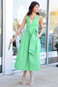 GREEN WITH ENVY DRESS