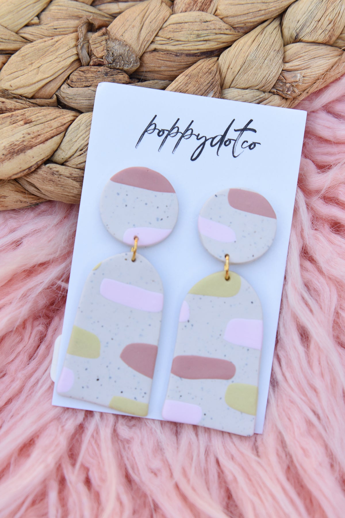 POPPY DOT: SPRING HALLEY EARRING