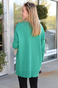 ANY DAY NOW SWEATER -GREEN