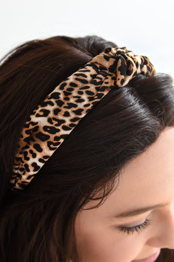 LEOPARD HEADBAND - Dear Stella Boutique