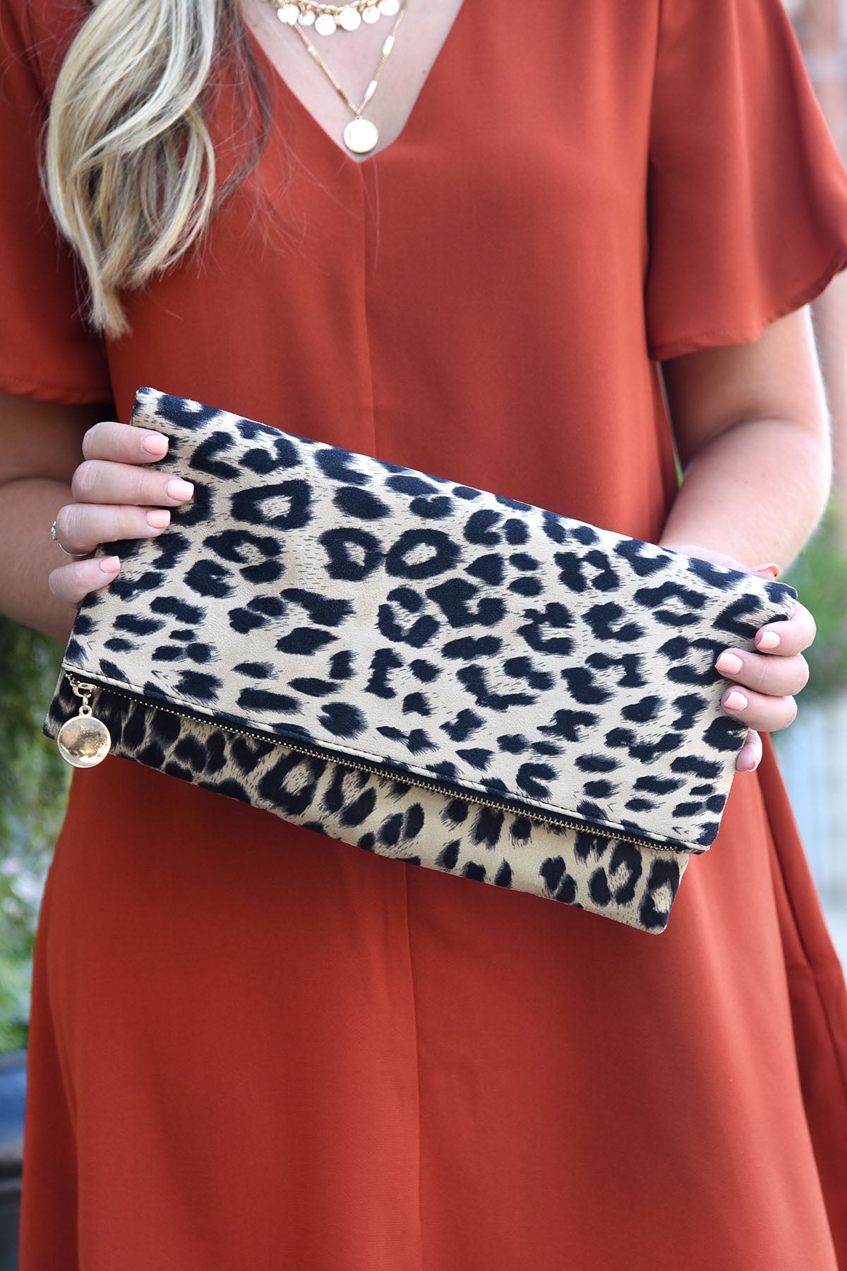 LEOPARD CLUTCH - Dear Stella Boutique