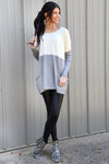 JASMINE SWEATER-GREY