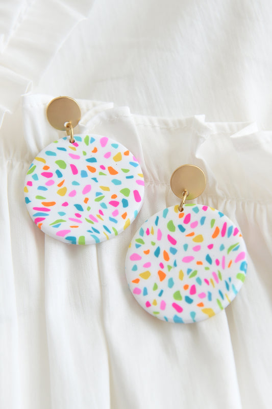 LESLIE EARRINGS -CONFETTI