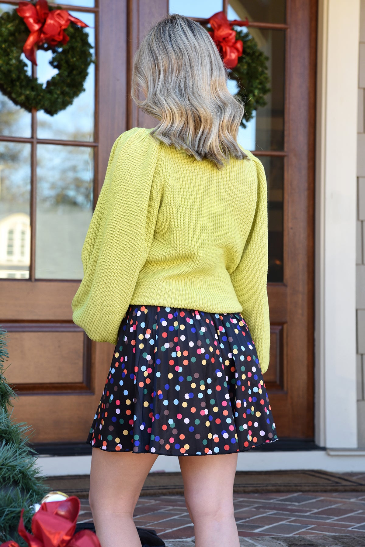 CHARTREUSE ENVY SWEATER