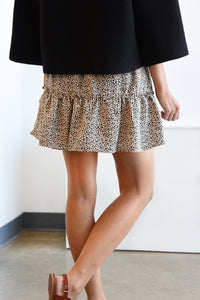 HARPER ANIMAL PRINT SKIRT - Dear Stella Boutique