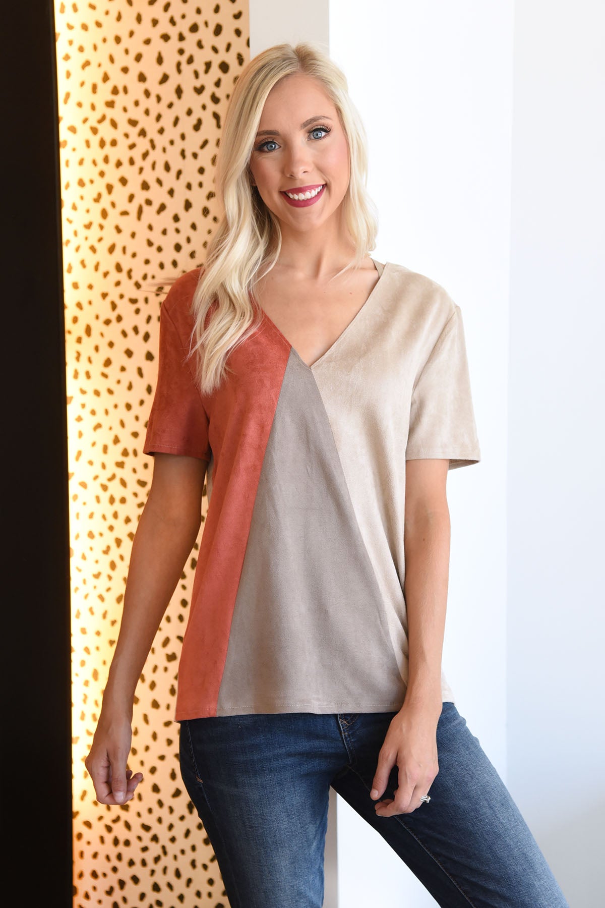 USED TO KNOW SUEDE TOP - Dear Stella Boutique