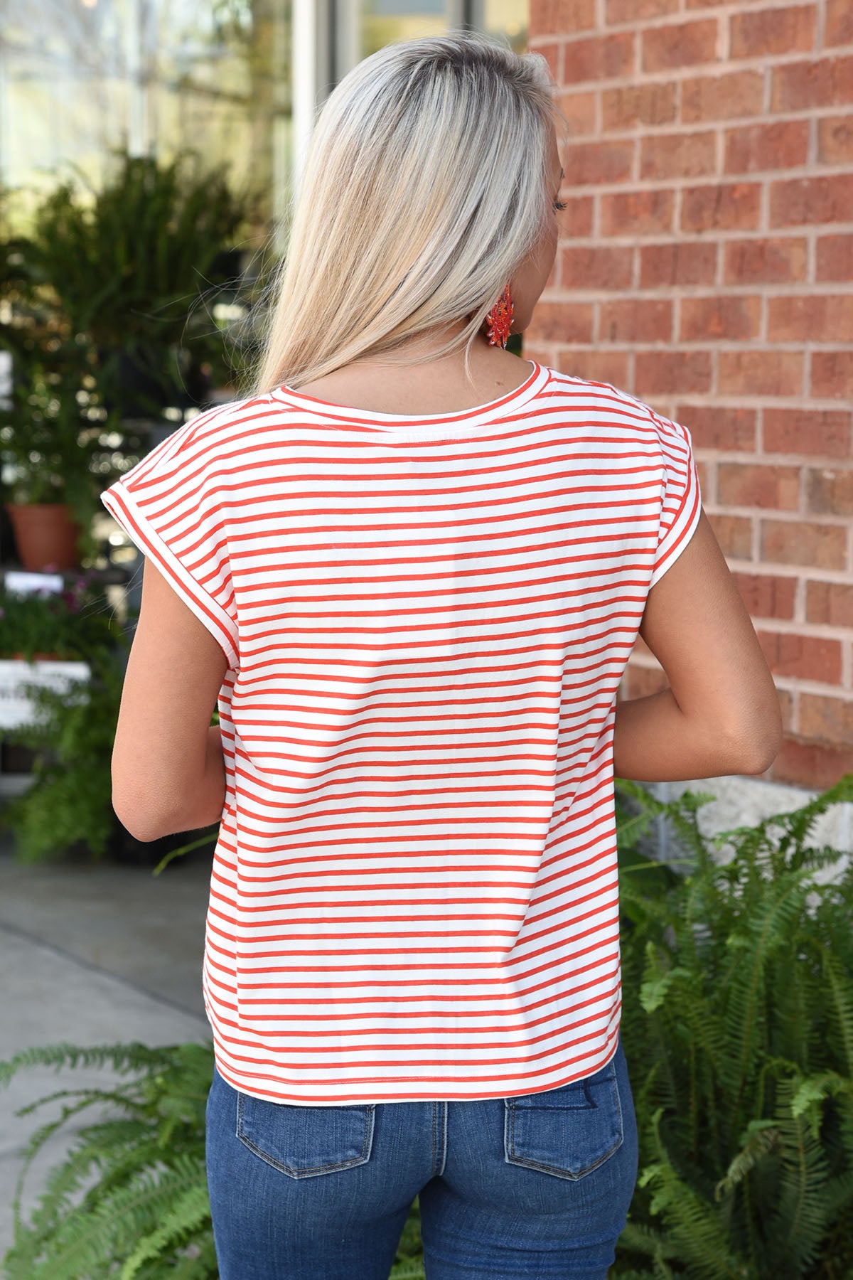 STAY SIMPLE TOP-RED